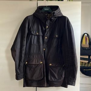 Barbour Men’s Greatcoat Brown SZ Large